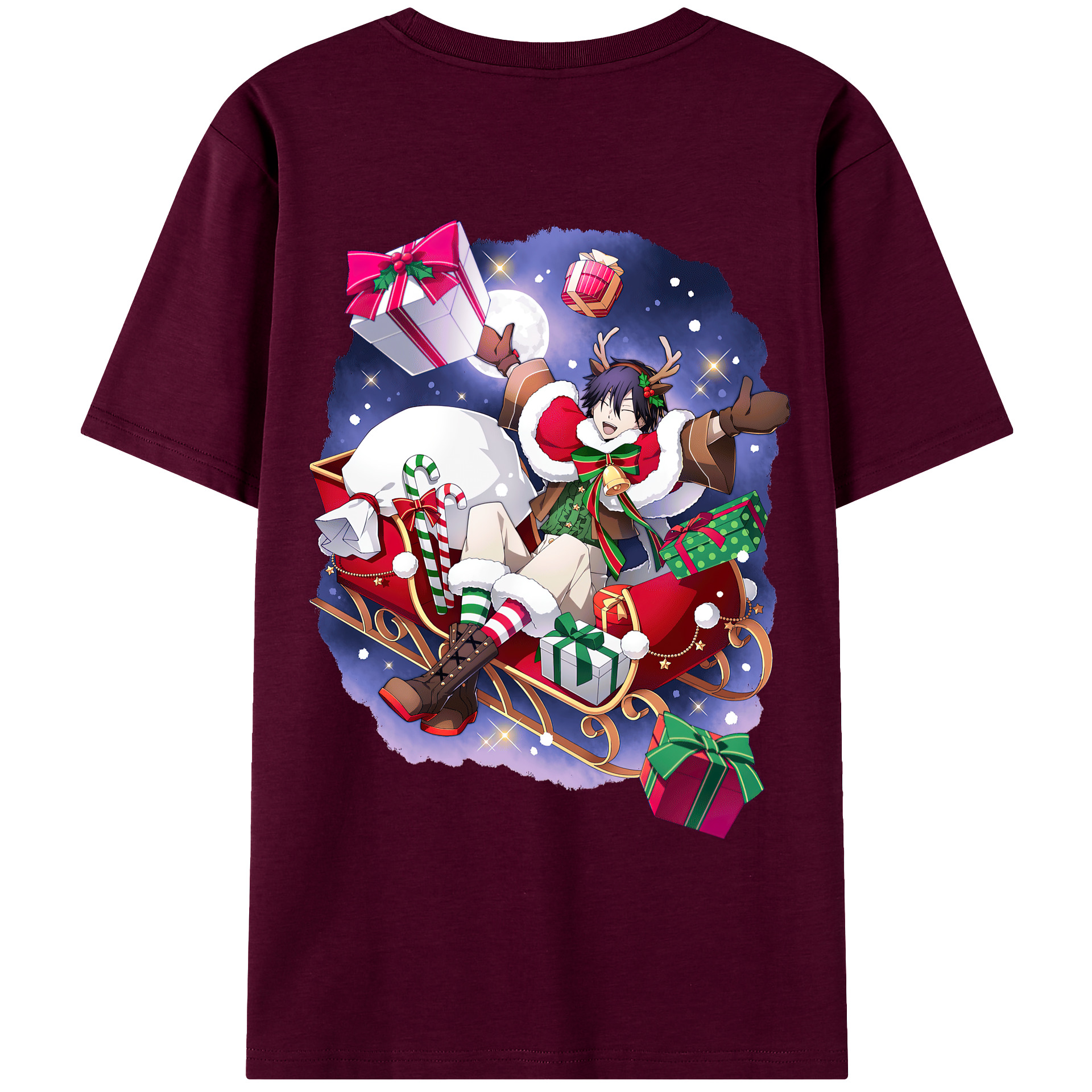 （画像用） 文豪ストレイドッグス Bungo Stray Dogs レディース半袖Tシャツ(バックプリント)